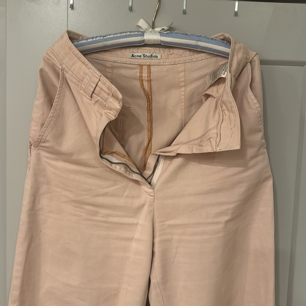 Acne Studios - Pinky Beige Casual Chino Pants